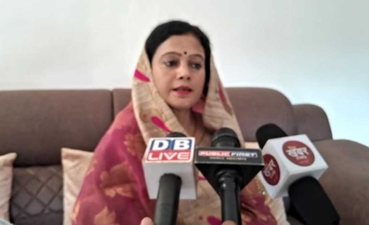 समीक्षा गुप्ता ने मानी भूल, पिछले चुनाव में निर्दलीय लड़ने की बताई यह वजह